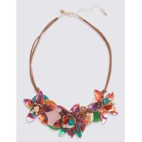 M&S Collection Flower Disc Collar Necklace