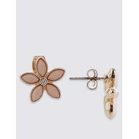 M&S Collection Floral Stud Earrings