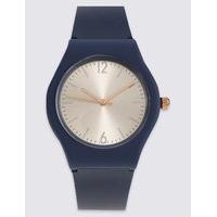 M&S Collection Round Face Soft Sports Watch