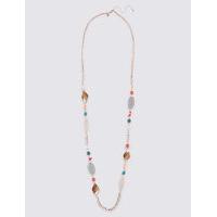 M&S Collection Twist Pearl Rope Necklace