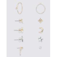 ms collection multi pack earrings set