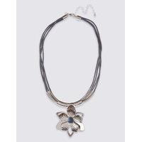 ms collection flower statement necklace