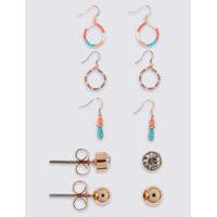 ms collection mixed multi pack earrings set