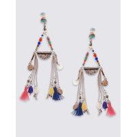 M&S Collection Havana Tassel Earrings