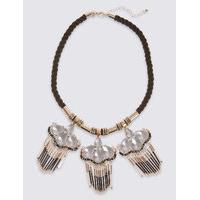 M&S Collection Bugle Pearl Collar Necklace