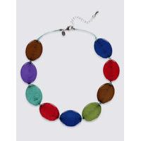 M&S Collection Flat Oval Necklace