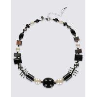 ms collection short mixed shape necklace