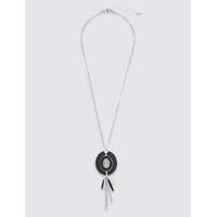 M&S Collection Round Stick Drop Necklace