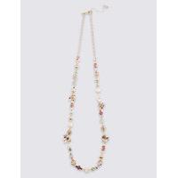 M&S Collection Charm Sparkle Rope Necklace