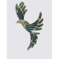 M&S Collection Vintage Mocking Bird Brooch