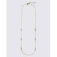 M&S Collection Gold Plated Circle Necklace