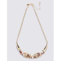 M&S Collection Flat Beaded Necklace