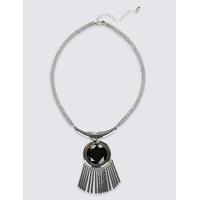 M&S Collection Facet Drop Necklace