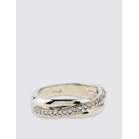 ms collection platinum plated russian ring