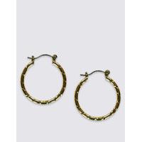 ms collection chip hoop earrings