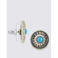 M&S Collection Earth Stud Earrings