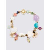 M&S Collection Mixed Beaded Bracelet