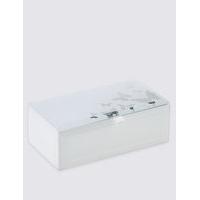M&S Collection Butterfly Etched Small Jewellery Box
