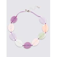 M&S Collection Flat Oval Necklace