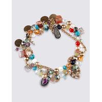 ms collection charm cluster bracelet