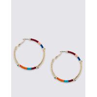M&S Collection Woven Hoop Earrings