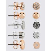 ms collection assorted stud earrings set