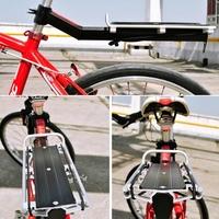 MTB Bike Bicycle Carrier Rack Seat Post Rear Shelf Aluminum Alloy Quick Removal and Installation