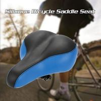 MTB Mountain Bike Bicycle Cycling Silicone Skidproof Saddle Seat Silica Gel Cushion Seat Bicycle Saddle