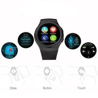 MTK2502 Full Circular 1.3HD IPS Bluetooth Smartwatch Support SIM Smart Watch
