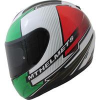 MT Thunder Tifosi Motorcycle Helmet & Visor