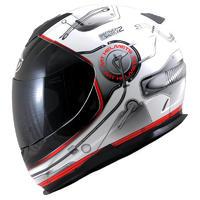 MT Thunder Lightning Stratosphere Motorcycle Helmet (Free Balaclava)