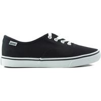 mtng mustang canvas womens shoes trainers in black