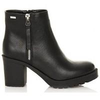 mtng botin womens low ankle boots in black