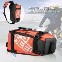 Multifunctional Cycling Bicycle Bike Rear Seat Trunk Bag Outdoor Sports Pouch Rack Panniers Shoulder Handbag