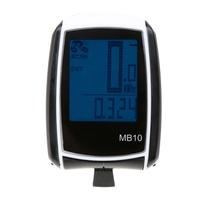 multifunctional wireless lcd bicycle computer odometer speedometer