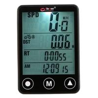 multifunctional wireless touch button lcd bicycle computer odometer sp ...