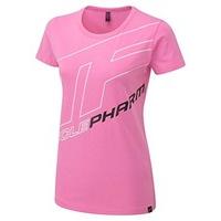 Muscle Pharm Women\'s MPLTS487 Printed T-Shirt - Pink/black, Medium