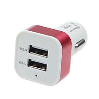 Multi Ports Car Charger Other 2 USB Ports Charger Only For iPad / For Cellphone / For Other Pad / For iPhone(5V , 3.1A)