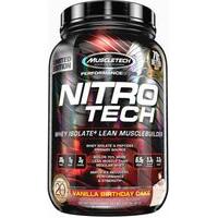 muscletech nitro tech 2 lbs vanilla birthday cake