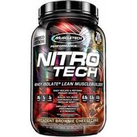 muscletech nitro tech 2 lbs decadent brownie cheesecake