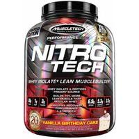 MuscleTech NITRO-TECH 4 Lbs. Vanilla Birthday Cake