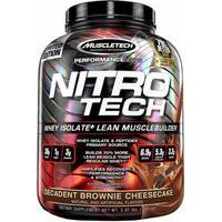 muscletech nitro tech 4 lbs decadent brownie cheesecake