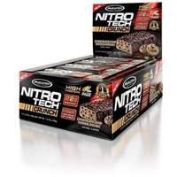 muscletech nitrotech chocolate chip cookie dough crunch bar pack of 12