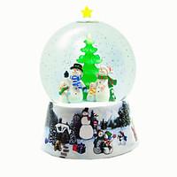 Music Box Sphere Holiday Supplies Resin Unisex