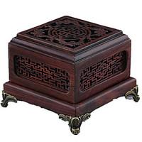 Music Box Square Holiday Supplies Wood Unisex