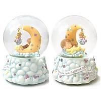 Music Box Sphere Holiday Supplies Resin Unisex