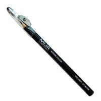 MUA Intense Colour Eyeliner Pencil - Jet Black, Black