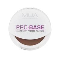 MUA Pro Base Matte Satin Pressed Powder - Cocoa, Brown