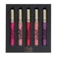 MUA Luxe Matte Velvet Lip Lacquer Box Set - Every Occasion, Multi