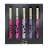 MUA Luxe Matte Velvet Lip Lacquer Box Set - Shrinking Violet, Multi